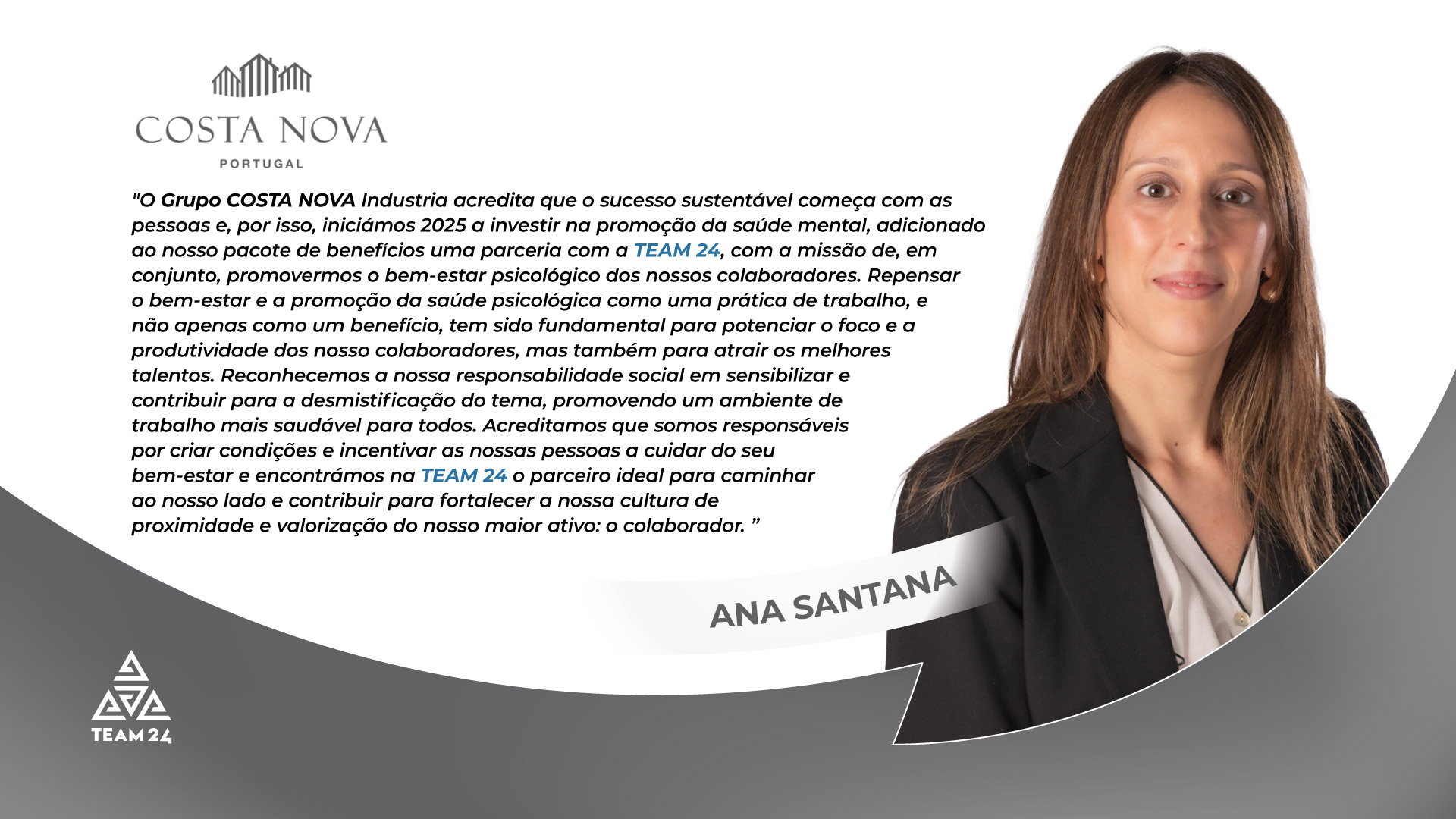 Testemunho Grupo COSTA NOVA